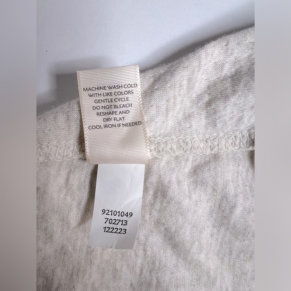 Pure J.Jill 3/4 Sleeve Oatmeal Cardigan - Picture 6 of 6